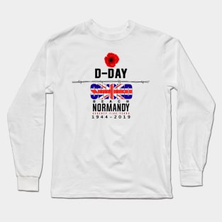 D Day Sword Beach Anniversary Long Sleeve T-Shirt